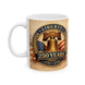 Veteran Tribute Mug — 250 Years of Liberty American Flag Ceramic Coffee Cup